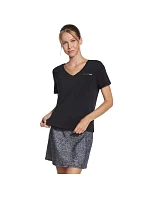 Tričko Skechers Signature s výstřihem do V TP167-BLK, černé, velikost L Tričko Skechers Signature s výstřihem do V TP167-BLK, černé, velikost L