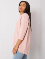 Bluzka RV BZ model 20206353 jasny różowy - FPrice Bluzka RV BZ model 20206353 jasny różowy - FPrice
