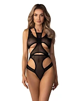 Dámske zvodné body Mercuris Teddy Black - Obsessive