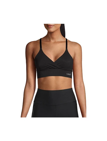 Sportovní podprsenka CASALL Wrap černá Sportovní podprsenka CASALL Wrap černá