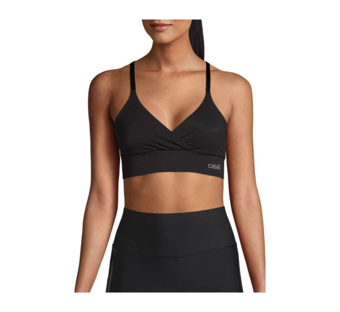 Športová podprsenka CASALL Wrap čierna