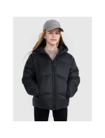 Dievčenská páperová bunda so syntetickou výplňou 4F 4FJRAW25TDJAF0817-20S
