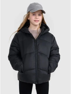 Dívčí péřová bunda se syntetickou výplní model 21757069 - 4F