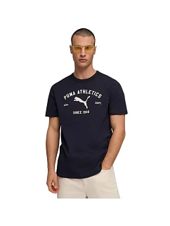 Pánske tričko Puma Class Graphic Tee navy blue 692226 16