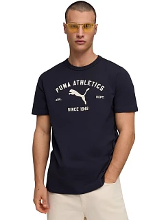 Pánske tričko Puma Class Graphic Tee navy blue 692226 16