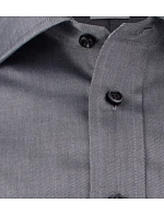 J.Harvest & Frost 01 Slim Men Nežehlivá košile s dlouhým rukávem black model 22454259