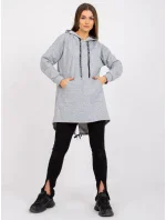 Dámska mikina-DHJ-BL-20136.37-šedá Dámska mikina-DHJ-BL-20136.37-šedá