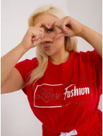 Sukienka RV SK model 19920691 czerwony - FPrice