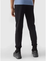 Dívčí tepláky typu jogger 4F - černé Dívčí tepláky typu jogger 4F - černé