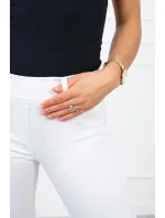 Dámské džínové kalhoty / Bílá  model 19439590 - Kesi