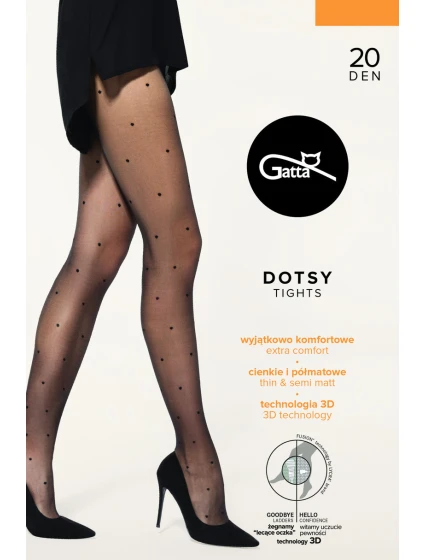 Dámské vzorované punčochové kalhoty model 14624555 03 - Gatta Dámské vzorované punčochové kalhoty model 14624555 03 - Gatta