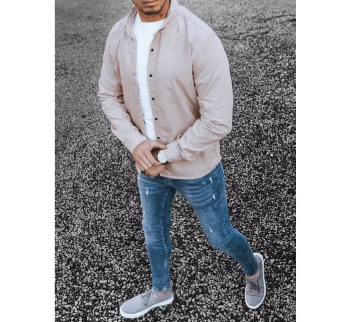 Pánská růžová košile Dstreet model 21967241 - FashionStreet