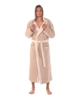 Pánsky župan Tampa duo s kapucňou 3959 lieskový orech - Vestis Pánsky župan Tampa duo s kapucňou 3959 lieskový orech - Vestis