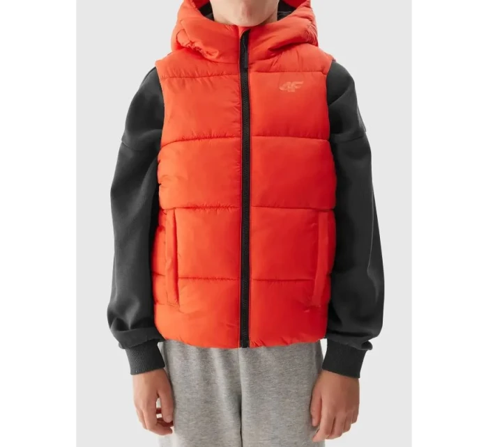 Bunda bez rukávů Jr model 20322394 dětské - 4F Bunda bez rukávů Jr model 20322394 dětské - 4F