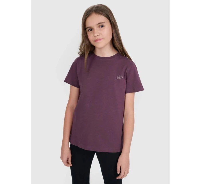Dětské hladké tričko  model 21756887 - 4F