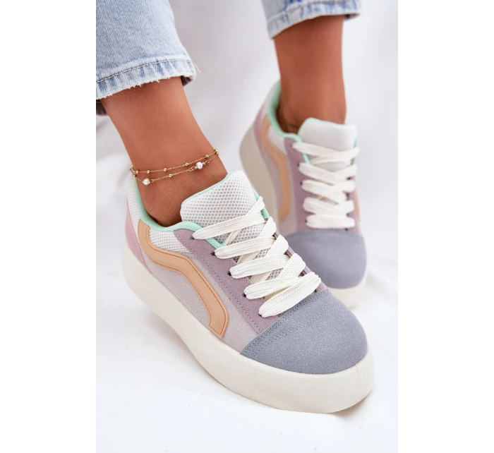 Dámské Tenisky Na Platformě Multikolor model 21694927 - Boto