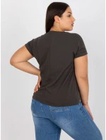 T shirt RV TS model 21127072 ciemny khaki - FPrice