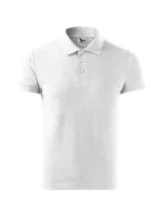 Bavlnené polo tričko Heavy white Bavlnené polo tričko Heavy white