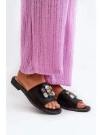 Pantofle  černé Step in style model 21205164 - SWEET SHOES