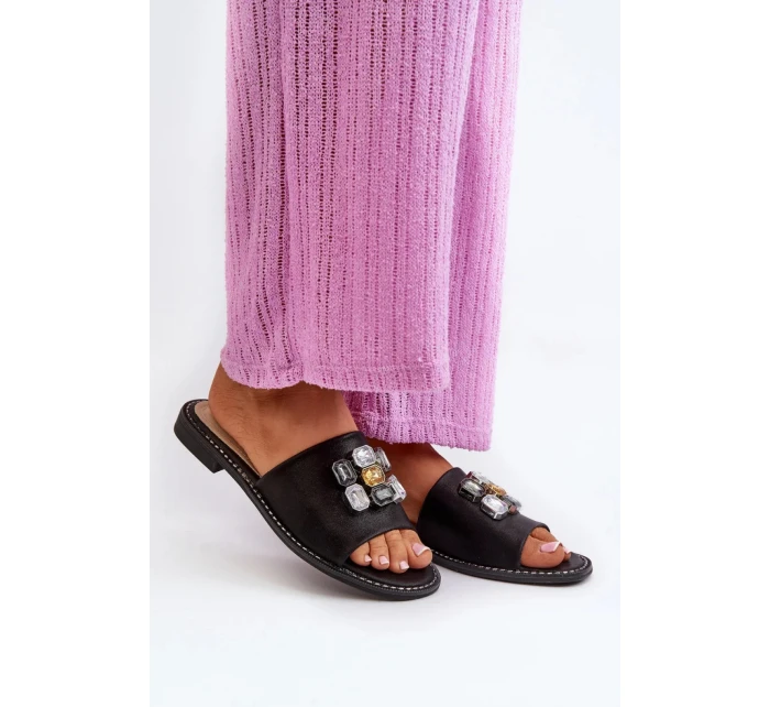 Pantofle  černé Step in style model 21205164 - SWEET SHOES