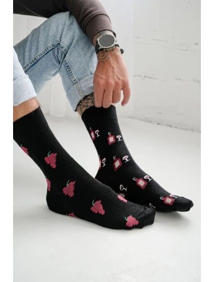 Pánske ponožky do vína (dve veľkosti) 0125.137