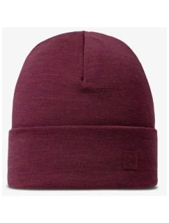 MERINO BEANIE MELANGE RED čepice model 21467405 - Buff