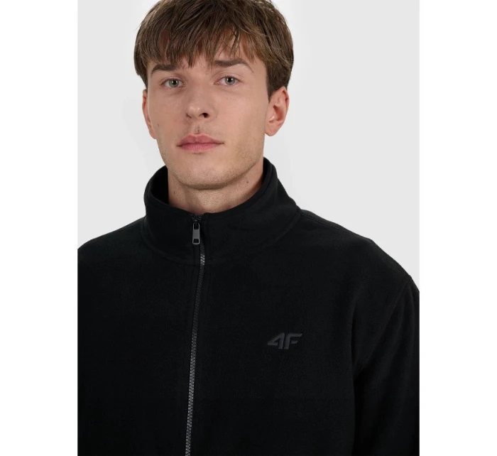 Pánsky regular fleece so stojačikom 4F 4FRMM00TFLEM372-20S pánske Pánsky regular fleece so stojačikom 4F 4FRMM00TFLEM372-20S pánske