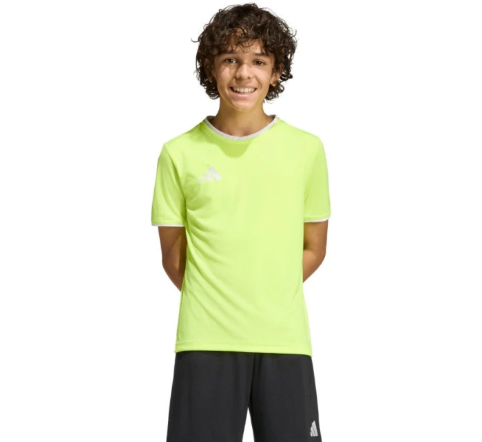 Detské tričká adidas Entrada 26 Jersey Yellow Neon KE9845