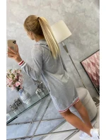 Šaty Brooklyn šedej