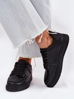 Sneakersy Damskie Big Star RR274A242 HI-POLY SYSTEM Czarne