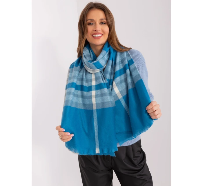 Szalik AT SZ  szaro niebieski model 19309672 - FPrice