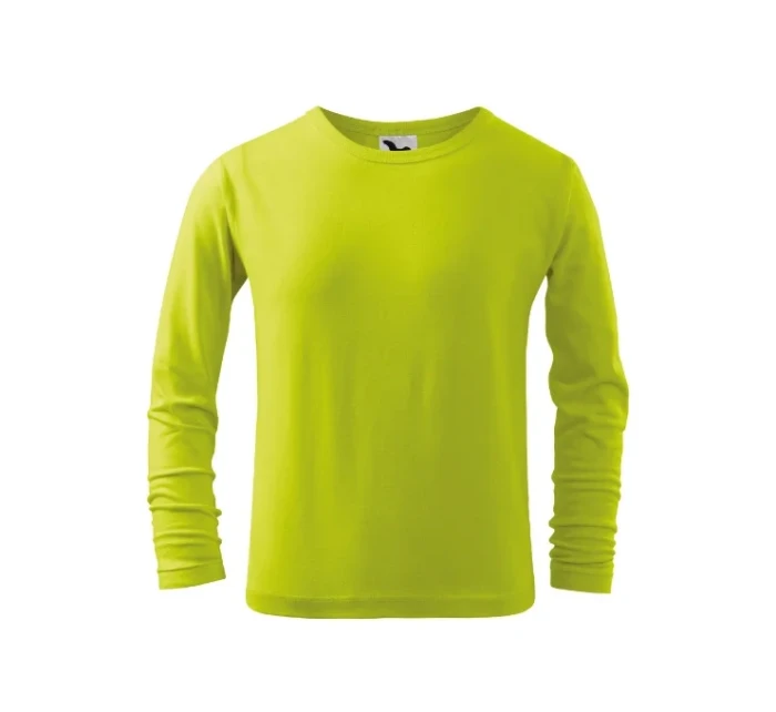 Fit-T LS triko dětské limetková