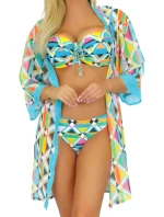 Plážové šaty 11D80SZ 34 blue-mix - SELF