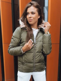 Dámska obojstranná páperová bunda VICTORIA SNUG zelená FashionStreet TY3716