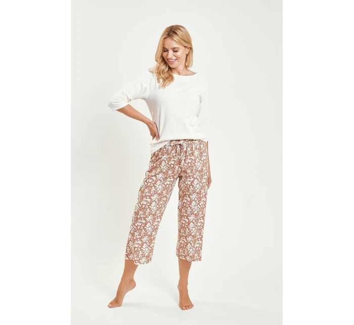 Grace model 21224217 3/4 SXL Z25/26 dámské pyžamo - Taro