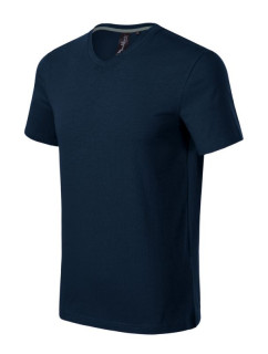 Tričko s výstřihem do V M navy blue pánské model 20116842 - Malfini