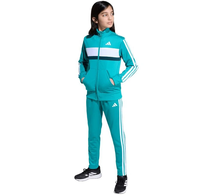Tepláky adidas Seasonal Essentials Tiberio 3-Stripes Tricot Jr JN2245