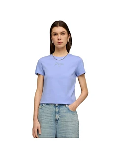 Dámske tričko Puma ESS Script Tee purple 691760 60