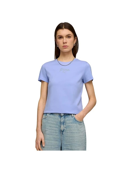 Dámske tričko Puma ESS Script Tee purple 691760 60