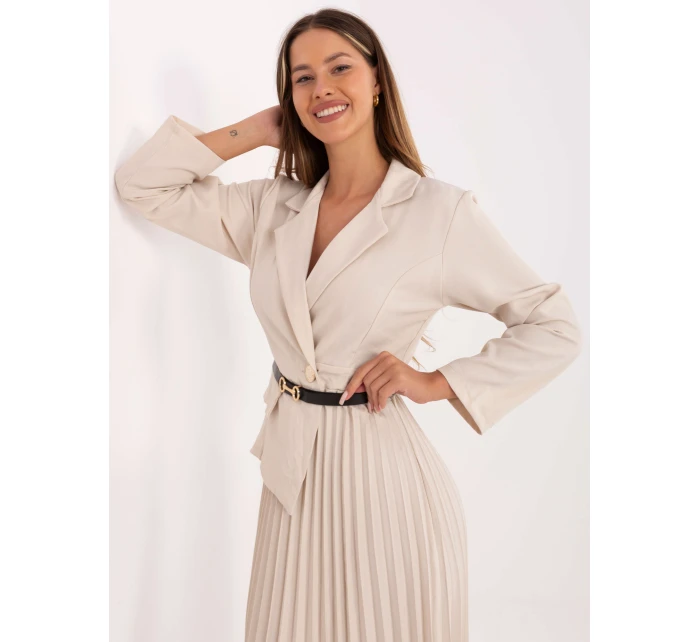 Šaty IT SK 21599.80 svetlo béžová