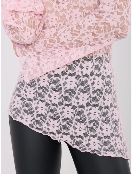 Bluzka PM BZ model 21821368 jasny różowy - FPrice Bluzka PM BZ model 21821368 jasny różowy - FPrice