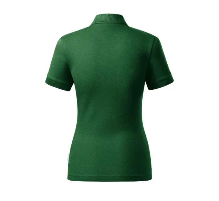 Dámske tričko Resist Heavy Polo bottle green 06 (štítok značky)