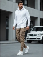 Pánské bojové kalhoty béžové Dstreet model 21973109 - FashionStreet