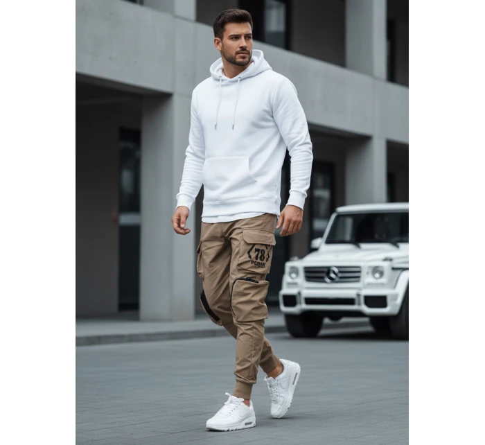 Pánské bojové kalhoty béžové Dstreet model 21973109 - FashionStreet