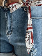 Dámske džínsové šortky BELTLOVE blue FashionStreet SY0469 Dámske džínsové šortky BELTLOVE blue FashionStreet SY0469