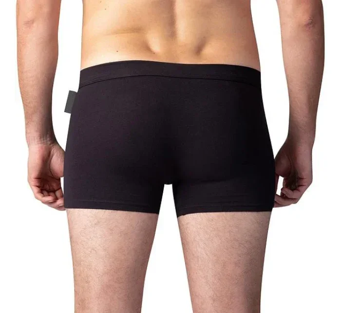 Pánske boxerky LIGHT COTTON BOXER - BELLINDA - Black