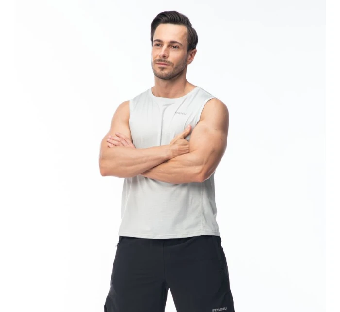 Pánské tričko bez rukávů model 21357392 - Fitanu