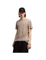 Pánské tričko Puma Graphics 2 Color Small No. 1 Logo Tee, béžové, 684717 94
