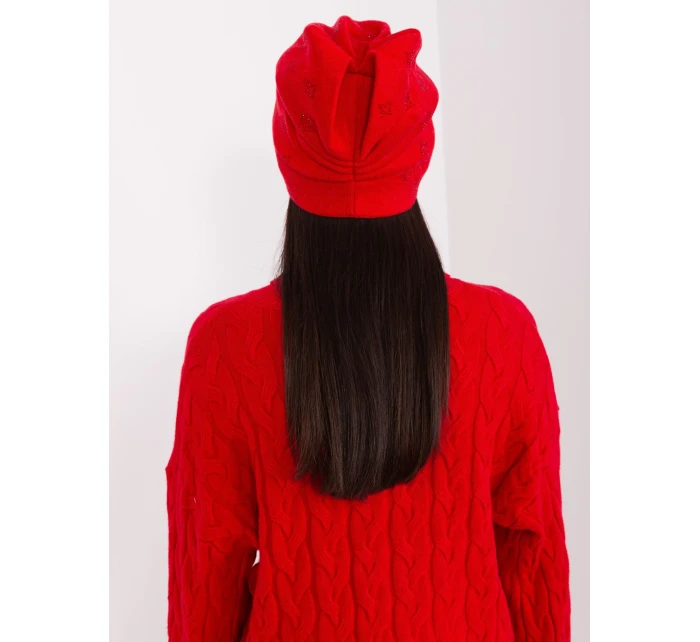 Czapka AT CZ model 19034221 czerwony - FPrice Czapka AT CZ model 19034221 czerwony - FPrice