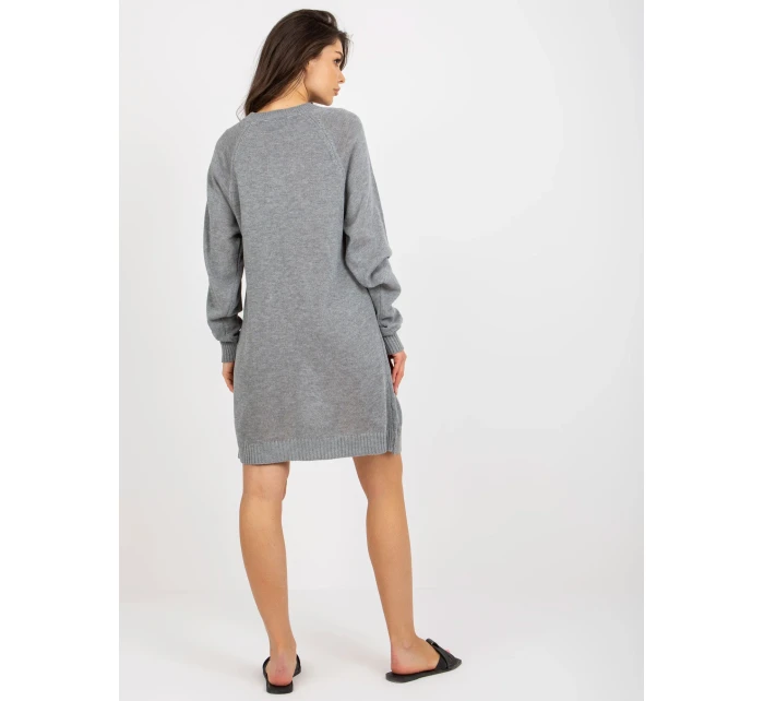 Dámsky sveter BA SW 9005 .36P sivá - FPrice